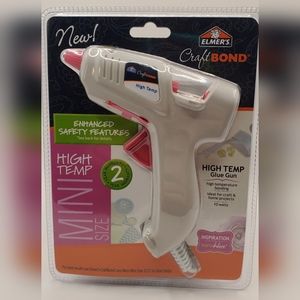 Elmers Craft Bond X-Acto E6049 Elmer's Enhanced Safety Dual-hiTemp Mini Glue Gun